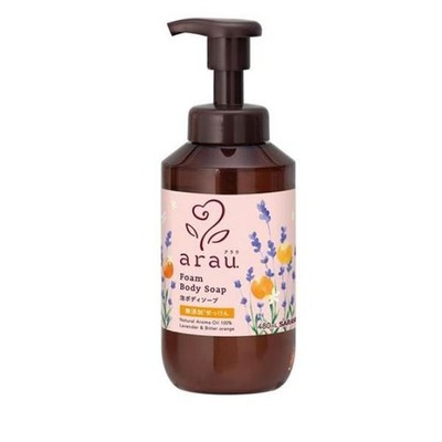 [arau.] [480mL] Foaming Body Soap Pump Bottle