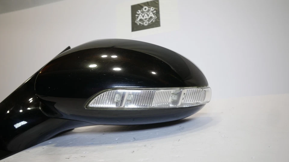 🟩06-08 Espejo retrovisor lateral izquierdo conductor mercedes w219 cls550 cls55 negro Foto 3 de 4