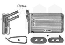 VAN WEZEL Wärmetauscher Innenraumheizung *** IR PLUS *** 58006060 für VW CADDY 2