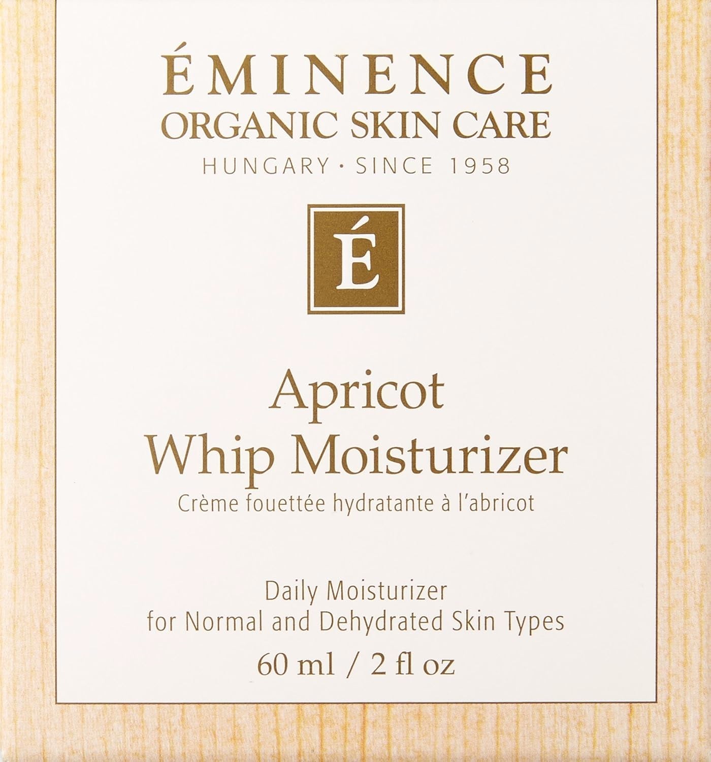 Eminence Apricot Whip Moisturizer 2 oz ( Customer Return, Open seal ,Used)