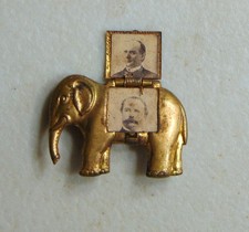 William McKinley 1896 campaign pin button political