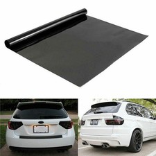 12"X40" Sticker Dark Smoke Black Car Rear Light Sticker Tail Lamp Film Trim Wrap