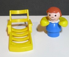 1988 Little People FISHER PRICE PISCINA #2526 SEDIA A SDRAIO #985 Houseboat