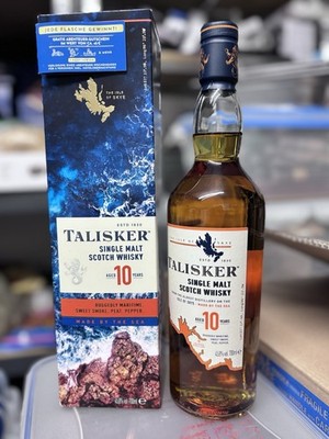 Talisker 10 Jahre Single Malt Scotch Whisky, 45,8% Vol, 0,7 L