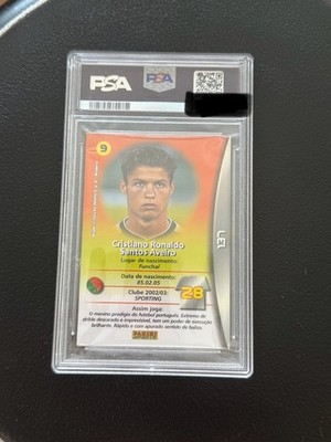 PANINI CRISTIANO RONALDO Rookie RC MEGA CRAQUES 2002-03 #137