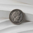 1900-P 1900 Barber Dime Philadelphia Fine to VF - 1299B