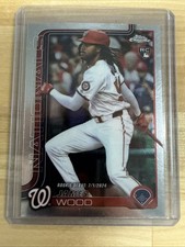 2025 Topps Chrome Update Series - Rookie Debut James Wood #USC95 (RC)