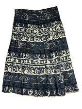 VTG 80s 90s Marisa Christina Skirt Size S Pleated Flowy Cottagecore Romantic