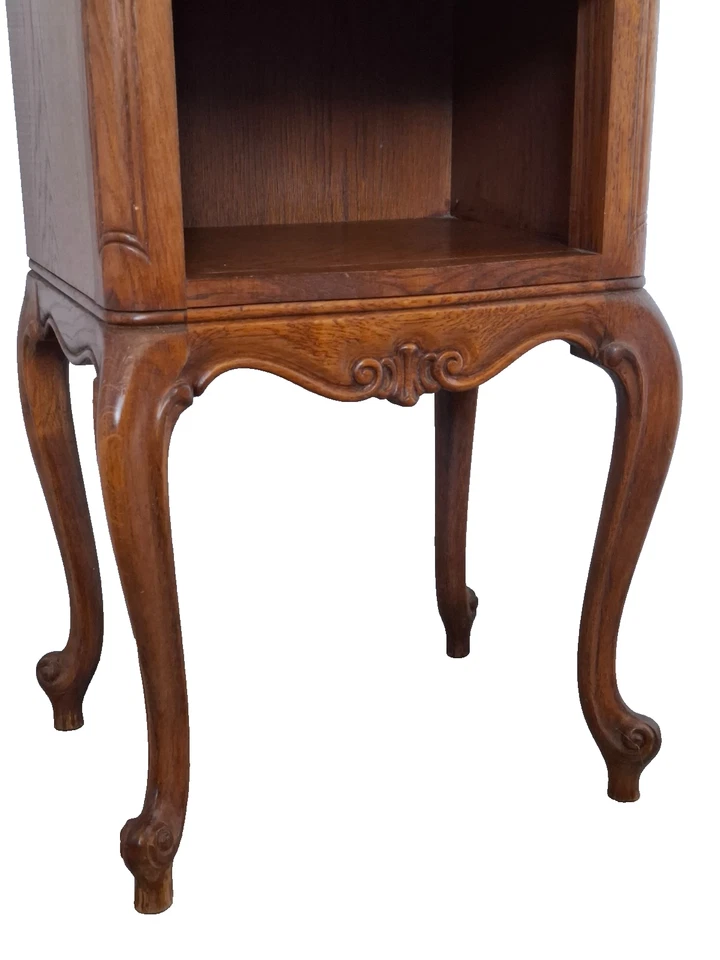 Beistelltisch Nachttisch Louis XV night table french Holz Kommode Abstelltisch - Bild 4 von 4