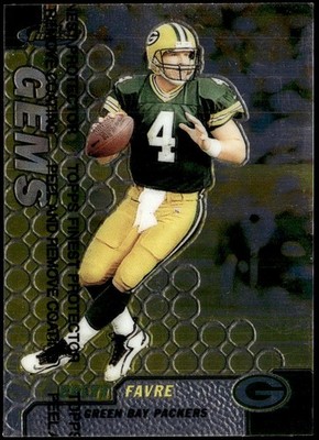 1999 Finest #126 Brett Favre W/ Coating E1