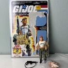 1987 HASBRO GI JOE OUTBACK v1 FIGURE 100% COMPLETE 3.75 Action Figure Tight