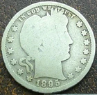 US 1895 Barber Quarter  **
