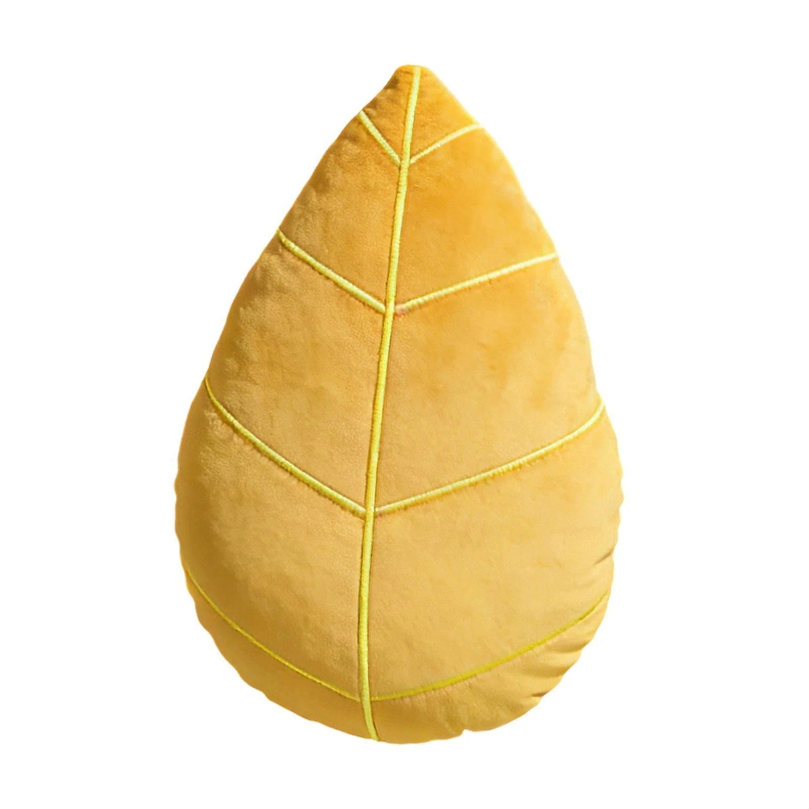 Leaf Shaped Throw Pillow Cute Decorative Pillow for Office Nursery Bedroom