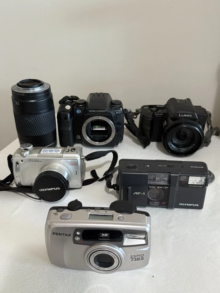 10 Digital camers and Film cameras bundle lot - untested - image 4 of 4