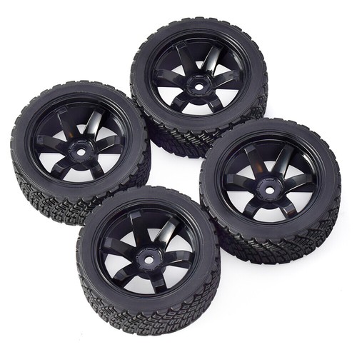 Austar 12mm Hex 67mm RC Auto Gummireifen Rad für 1/10 Rolly WLtoys 1/14 144001 - Bild 2 von 9