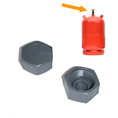 Bouchon En Laiton Massif Pour Bouteille De Propane 1 LB – Étanche, Portable, Antifuite – Joint De Réservoir De Gaz