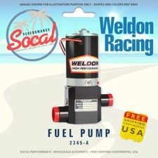 Weldon Racing High Performance Fuel Pump 2345-a Up 1400 Hp To 2400hp Plus Weldon Racing High Performance Fuel Pump 2345-a Up 1400 Hp To 2400hp Plus