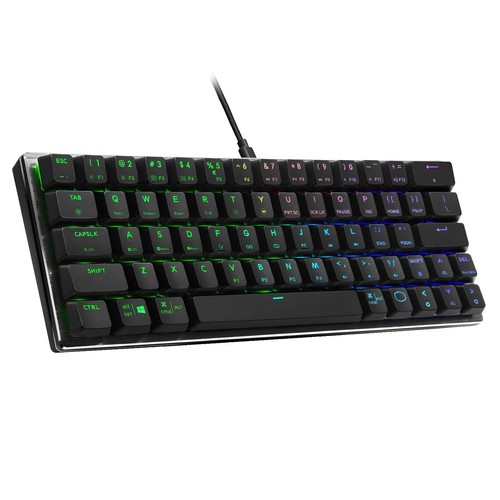 Cooler Master SK622 Black Keyboard RGB LED Low Profile Mechanical