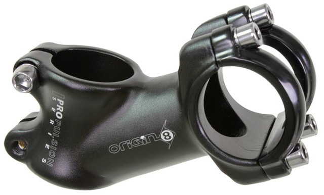 Origin8 Pro Fit Alloy Ergo Stem Black 