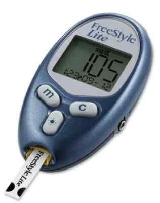 ABBOTT FreeStyle Lite Blood Glucose Meter Only 14.99---