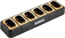 NEW DEWALT 6 Port Charger for FRS800 Walkie Talkie Two-Way Radios DXFRSCH6-800