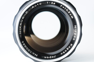 Near MINT] Nikon Nikkor-P Auto 105mm f2.5 Non-Ai MF Lens Kogaku