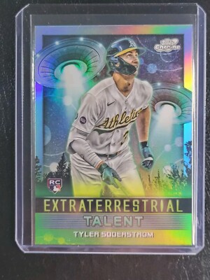 2024 Topps Cosmic Chrome Extraterrestrial Talent #ET-25 Tyler Soderstrom (RC)