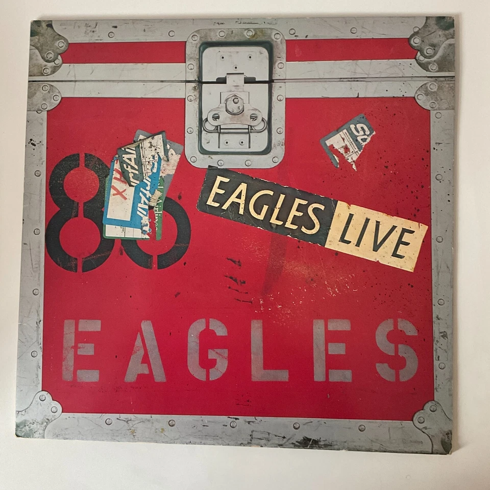 Eagles - Eagles Live - 2xLP Vinyl Album 1980 Asylum A1/B1/C2/D1 Matrix UK Press — 第 2/4 张图片