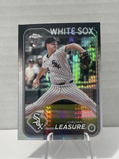 🔥  JORDAN LEASURE   WHITESOX   2024 Topps Chrome Update Series - Prism Rookie🔥