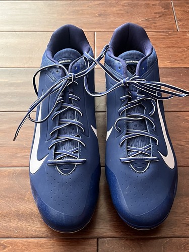 Nike 599233 411 Huarache Pro niedrig blau Herren 16 Metall Softball Baseball Stollen - Bild 4 von 9