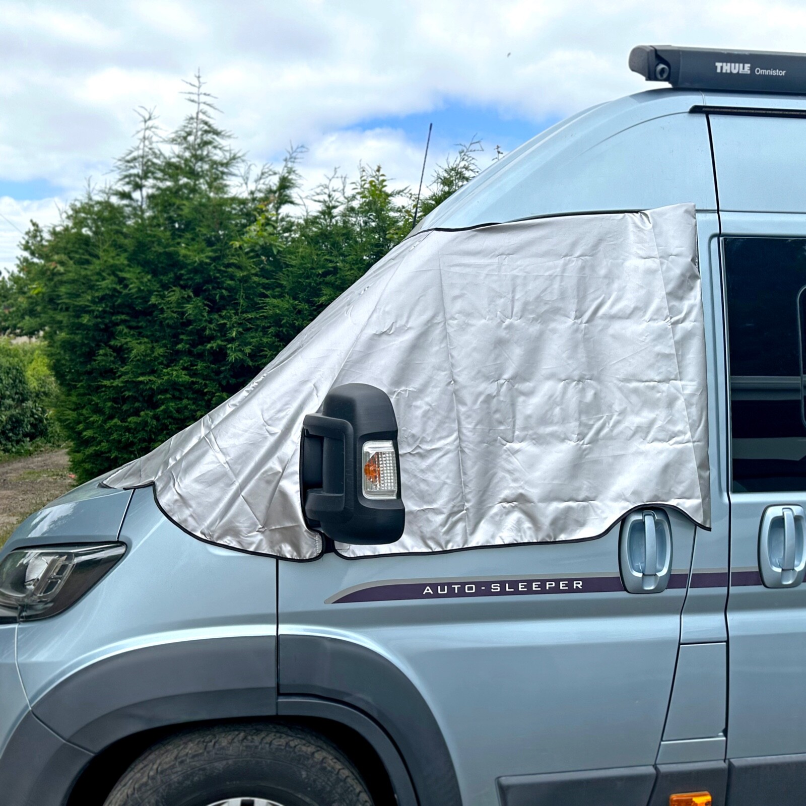 Fiat Ducato Besscarr Boxer Motorhome BURSTNER Silver Screen Cover