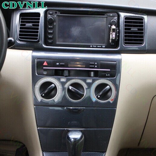 For Toyota Corolla 2003-2008 Carbon Fiber Central Console Gear Shift Panel Cover - Picture 10 of 10