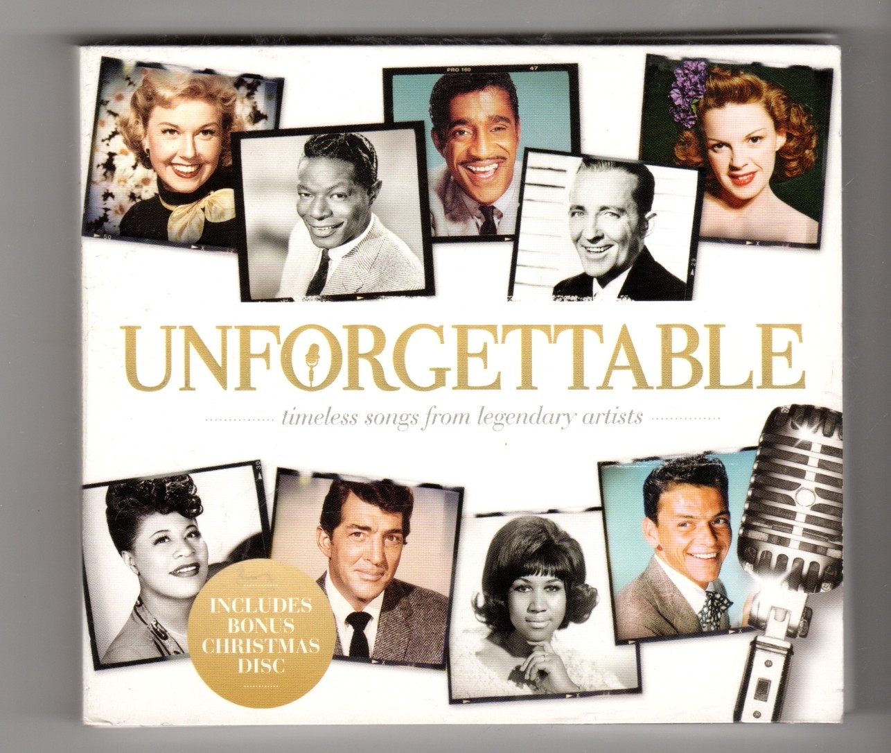 (IQ177) Unforgettable, Timeless Songs From Legendary Artists - 2014 CD set