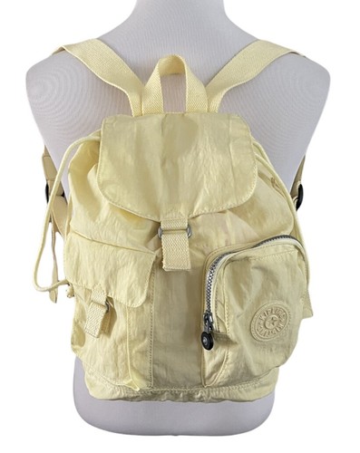 pale yellow backpack