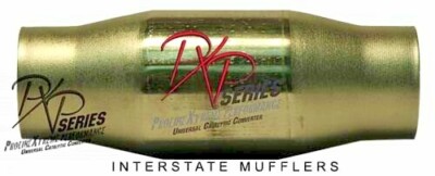 CATALYTIC CONVERTER PROLINE XTREME 3''ID X 4''ROUND X 11''LONG METALLIC SUBSTRATE 