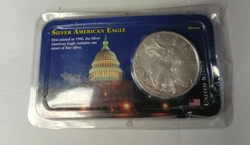 2000 $1 American Silver Eagle | .999 silver | Uncirculated | Littleton Coin Comp