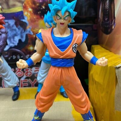 Dragon Ball Z Figures Set Saiyan Goku Son Blue Gokou Vegeta Broly