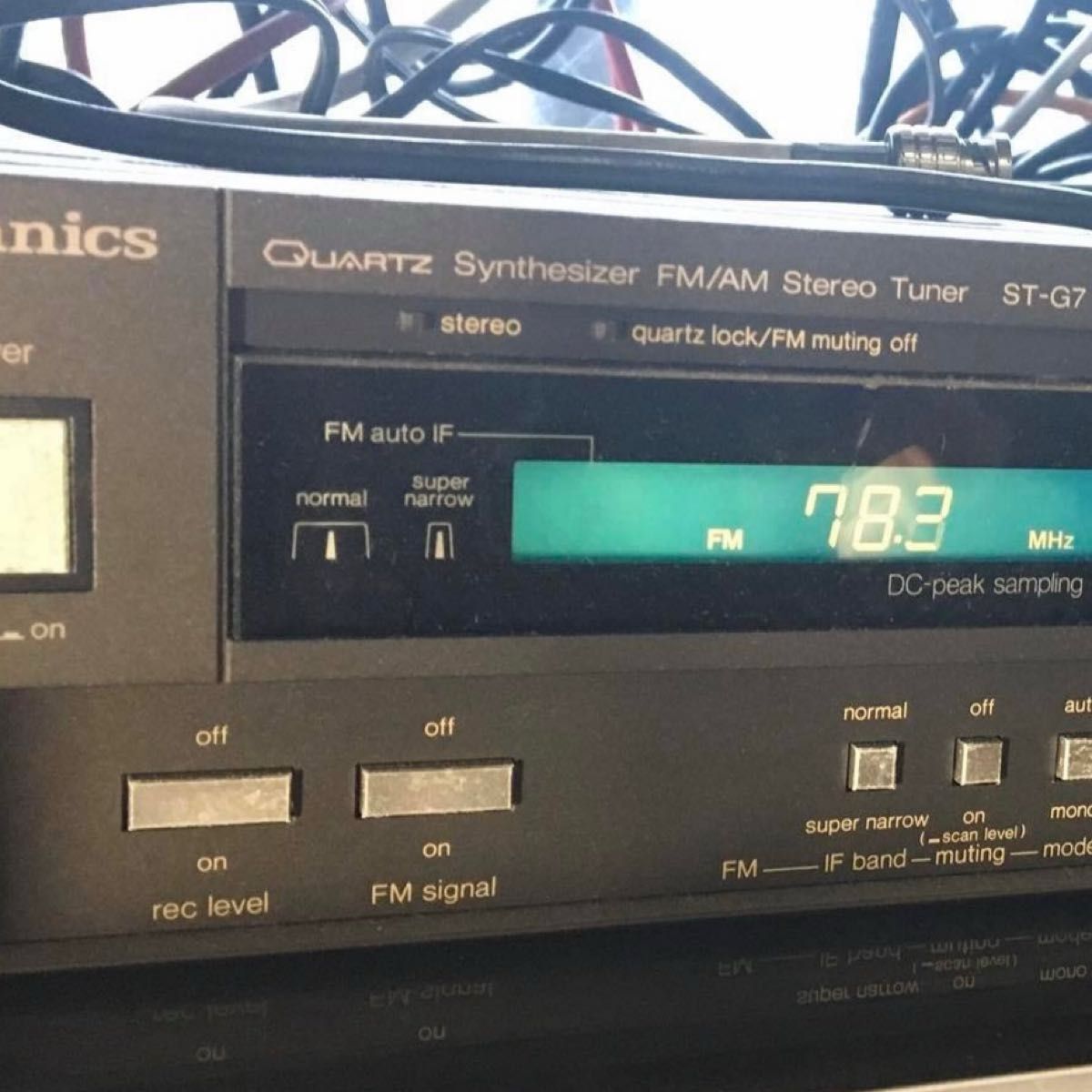 Technics ST-G7 Quartz Synthesizer FM AM Stereo Tuner | eBay