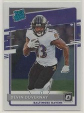 Devin Duvernay 2020 Donruss Optic Base #179 Rookie Ravens