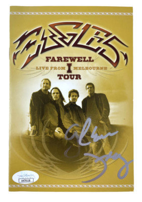 Glenn Frey Signed Autograph The Eagles Farewell Tour Live from
