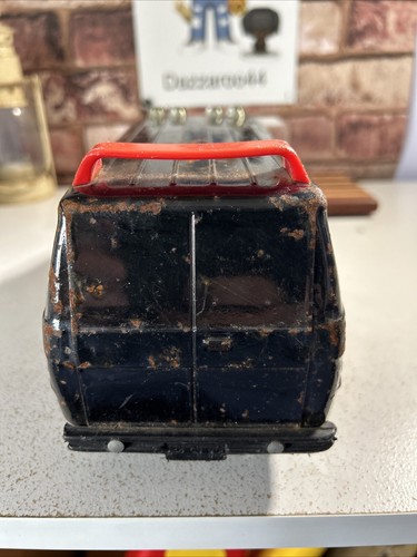 Vintage 1983 Ertl A Team Van Metal Diecast Toy Needs Restoration - Picture 7 of 11