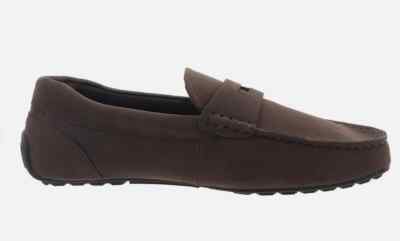 Alfani Marco Men\'s Brown Faux Suede Loafers Marco Leather Penny Loafer main image 4