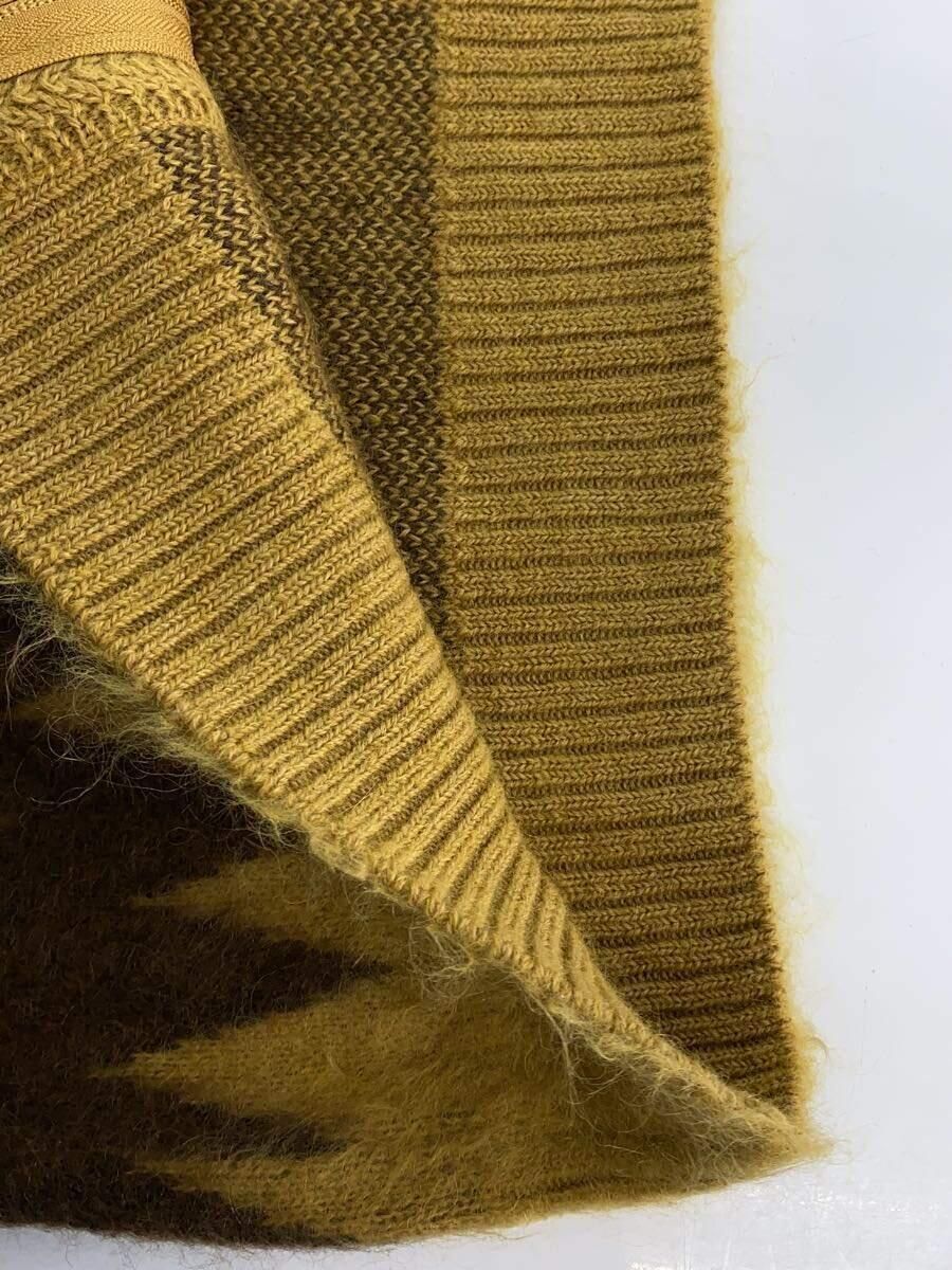 Needles Cardigan (Thick M Mohair Camel LQ540 ZIPPED Jacket Needles Cardigan (Thick M Mohair Camel LQ540 ZIPPED Jacket