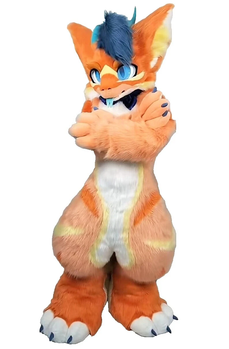 Faux Fur Multi-Color Complete Outfit Unisex Costumes