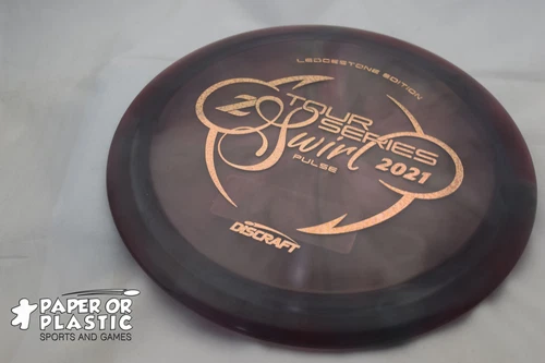 Discraft Ledgestone 2021 Z SWIRL PULSE Disc Golf 173 G Driver Violet NEW Silver