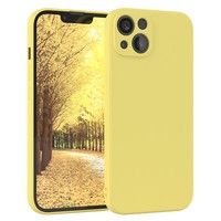 FüR Apple Iphone 13 HandyhüLle Silikon Back Cover Schutz Handy Case HüLle Gelb