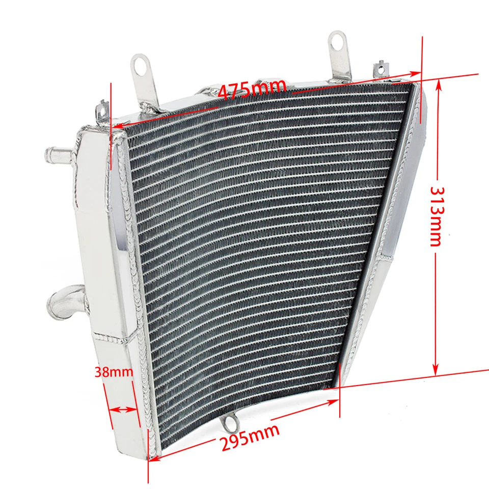 Aluminum Water Radiator for Honda CBR1000RR CBR 1000RR 2012-2016 2015 2014 2013 Foto 2 de 4