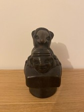 Précolombien Pérou Statue Mochica de Divinité et d'oiseau terre cuite Terracotta