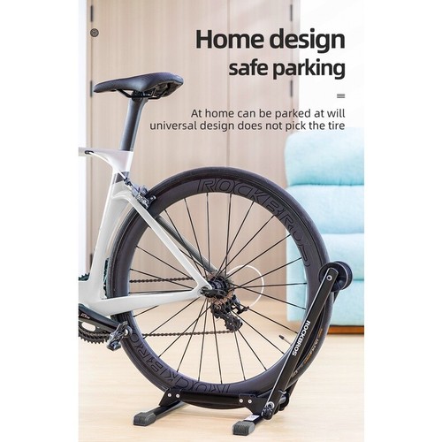ROCKBROS Foldable Bike Parking Stand 20-29" Carbon Steel Floor Stand Rack - Picture 7 of 7