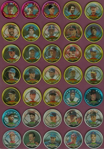 1990 TOPPS METAL COINS BASEBALL MLB 1-60 SEE LIST - Picture 28 of 45